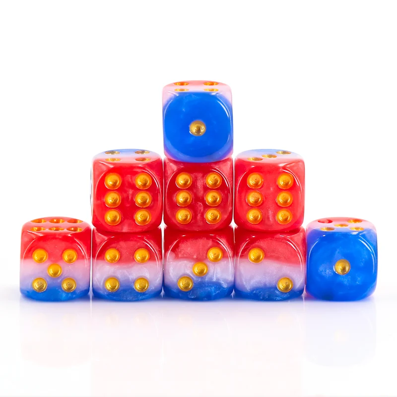 36x Classic Mini D6 - viele Farben - in Box (12 mm)