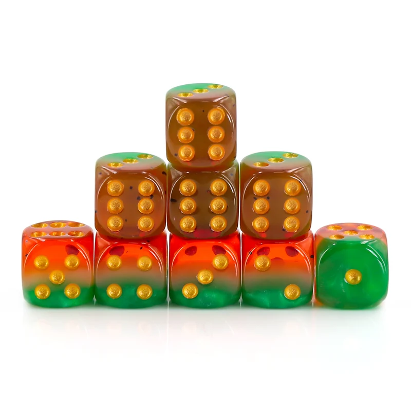 36x Classic Mini D6 - viele Farben - in Box (12 mm)