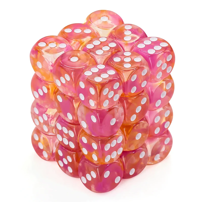 36x Classic Mini D6 - viele Farben - in Box (12 mm)