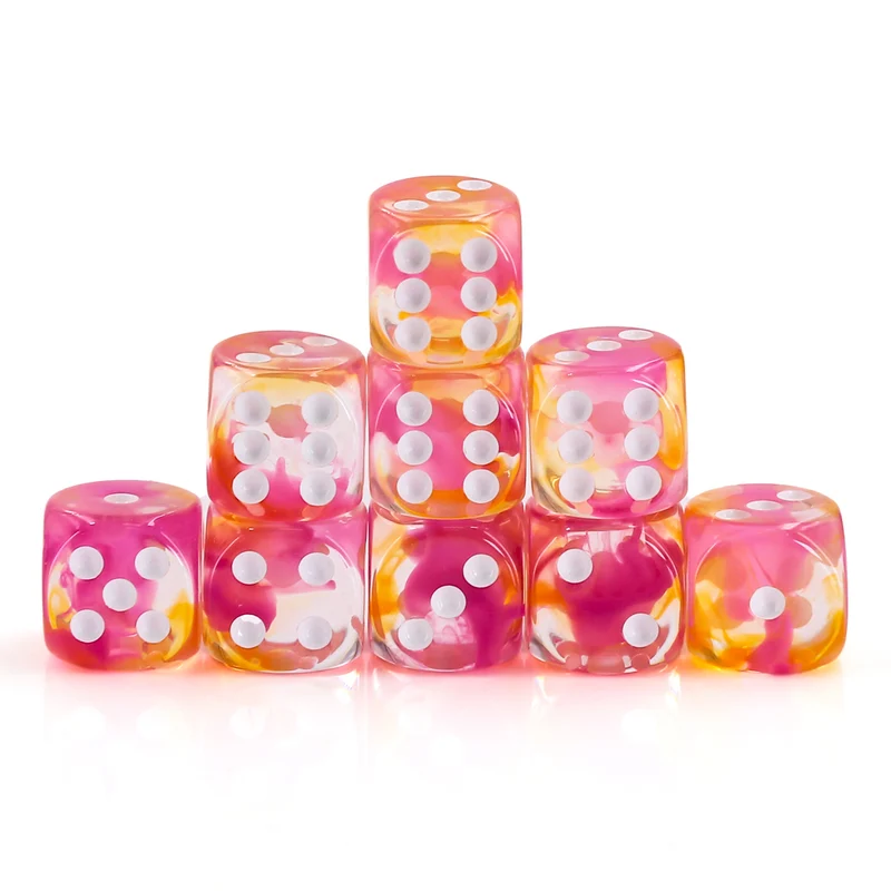36x Classic Mini D6 - viele Farben - in Box (12 mm)