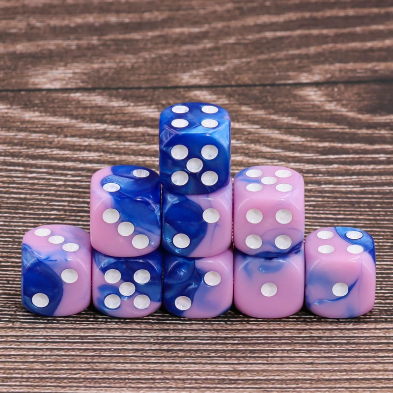 36x Classic Mini D6 - viele Farben - in Box (12 mm)