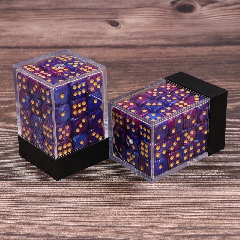 36x Classic Mini D6 - viele Farben - in Box (12 mm)
