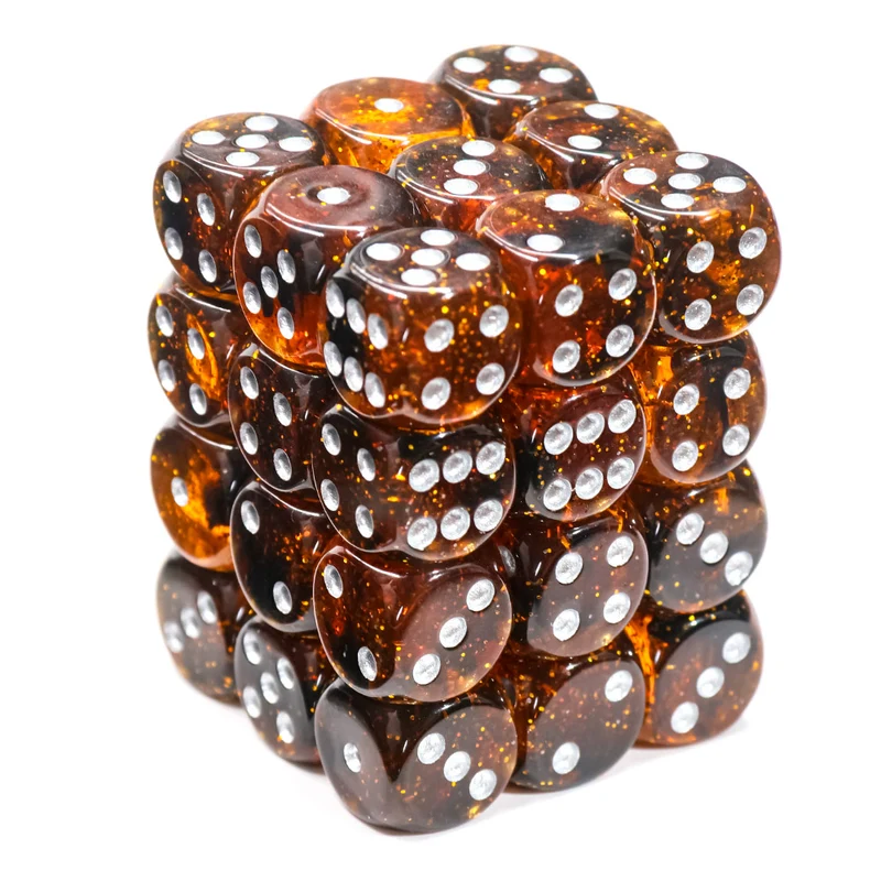 36x Classic Mini D6 - viele Farben - in Box (12 mm)