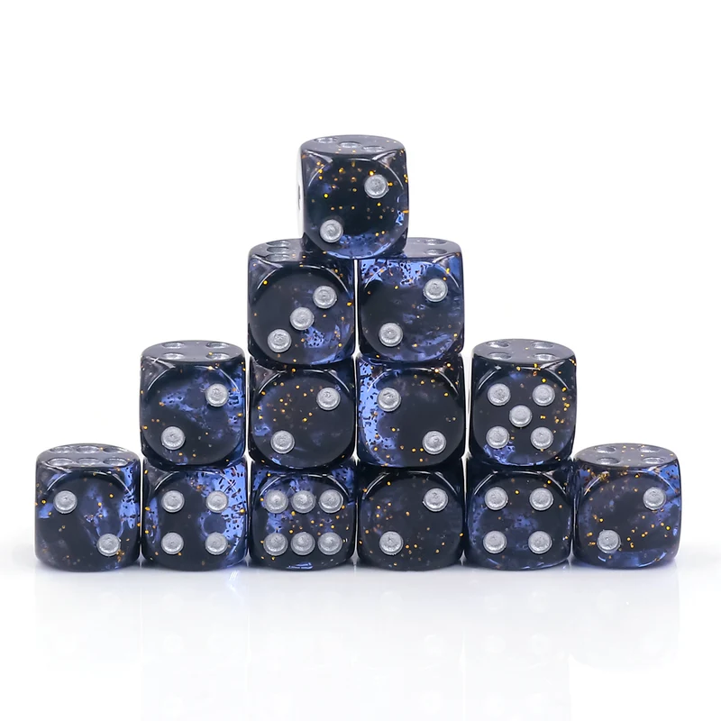 36x Classic Mini D6 - viele Farben - in Box (12 mm)