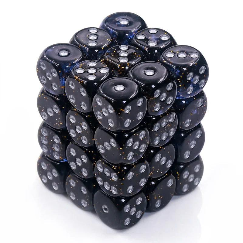 36x Classic Mini D6 - viele Farben - in Box (12 mm)