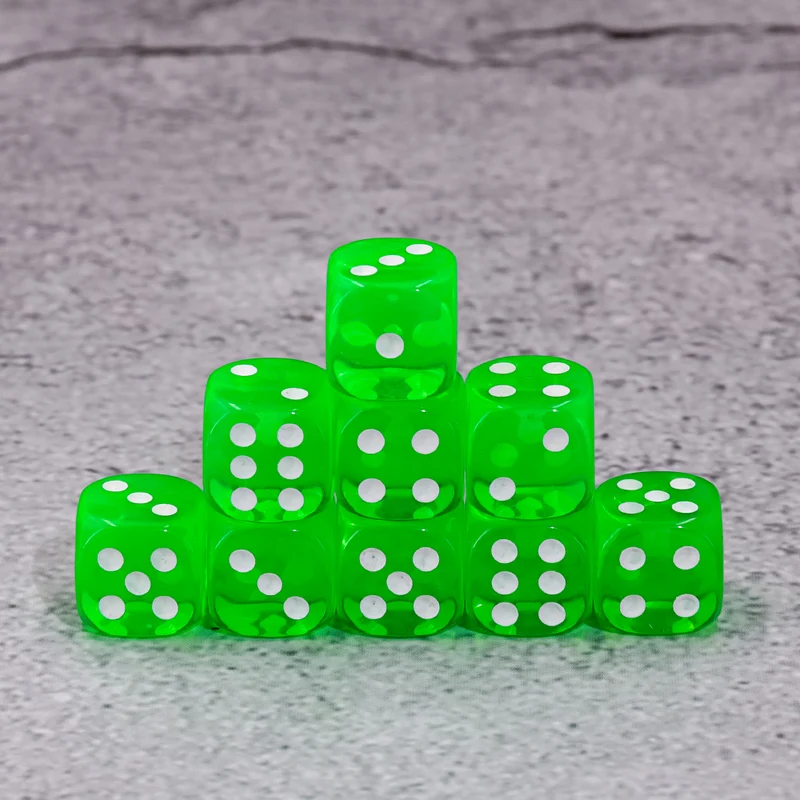 36x Classic Mini D6 - viele Farben - in Box (12 mm)