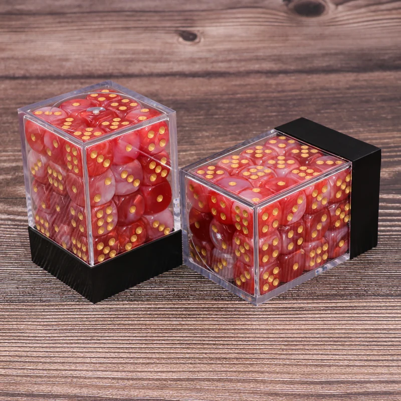 36x Classic Mini D6 - viele Farben - in Box (12 mm)