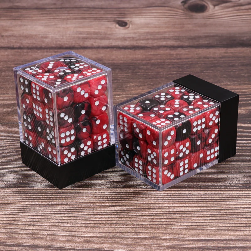 36x Classic Mini D6 - viele Farben - in Box (12 mm)