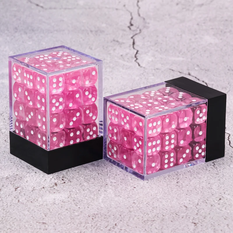 36x Classic Mini D6 - viele Farben - in Box (12 mm)