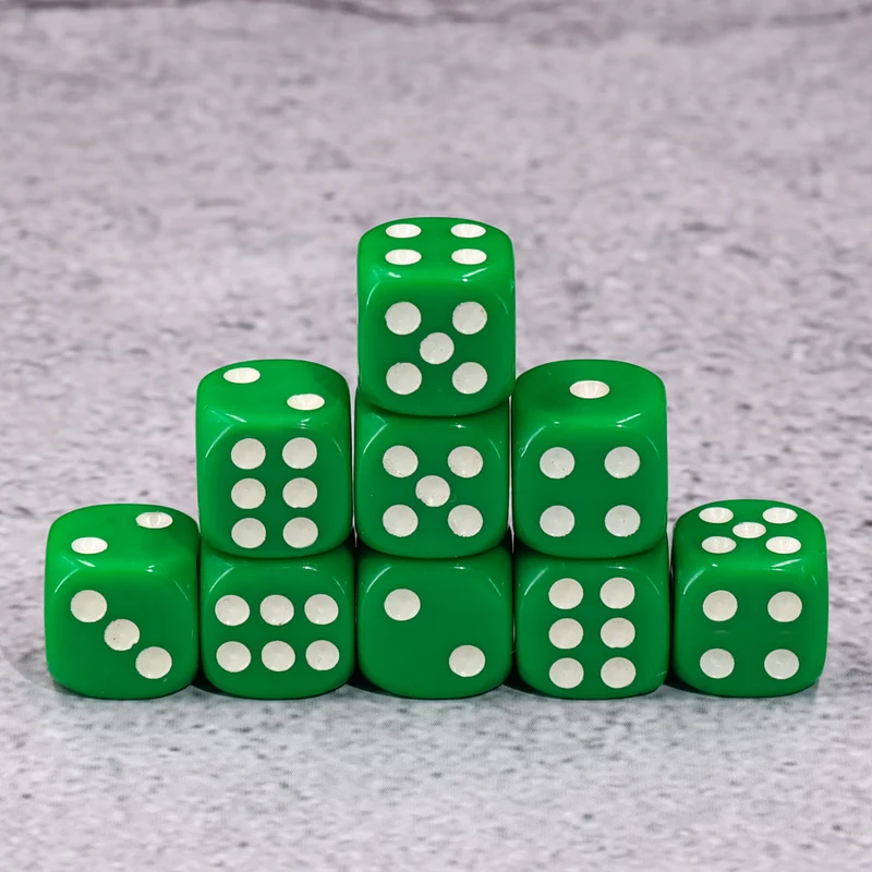 36x Classic Mini D6 - viele Farben - in Box (12 mm)