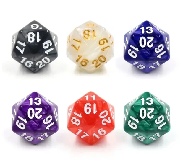 Spindown D20 - 6er-Set