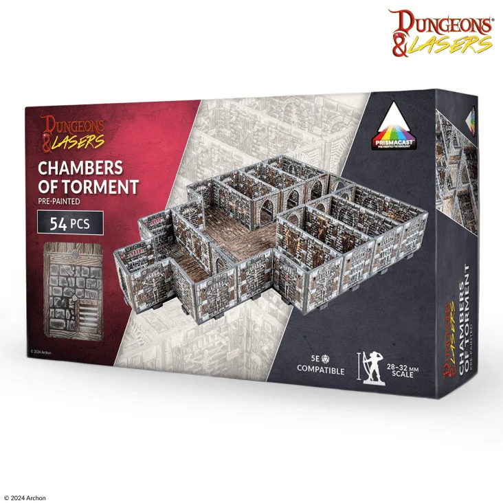 Dungeons & Lasers - Terrain (Pre-Painted)