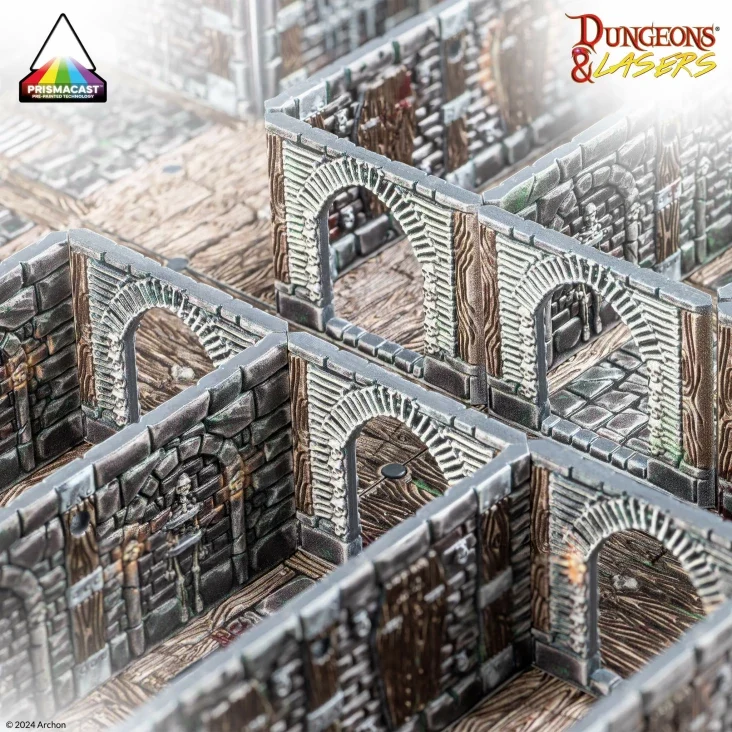 Dungeons & Lasers - Terrain (Pre-Painted)