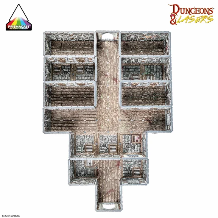 Dungeons & Lasers - Terrain (Pre-Painted)