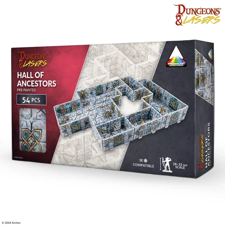 Dungeons & Lasers - Terrain (Pre-Painted)