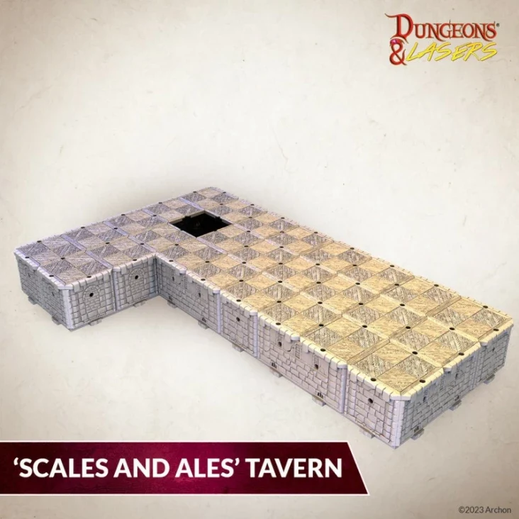 Dungeons & Lasers - Terrain (Unbemalt)