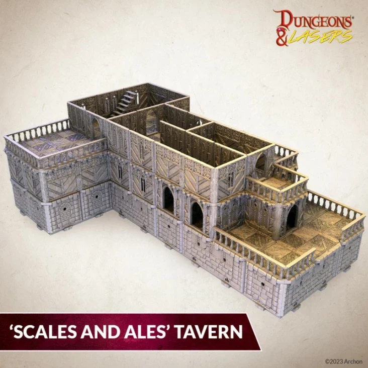 Dungeons & Lasers - Terrain (Unbemalt)