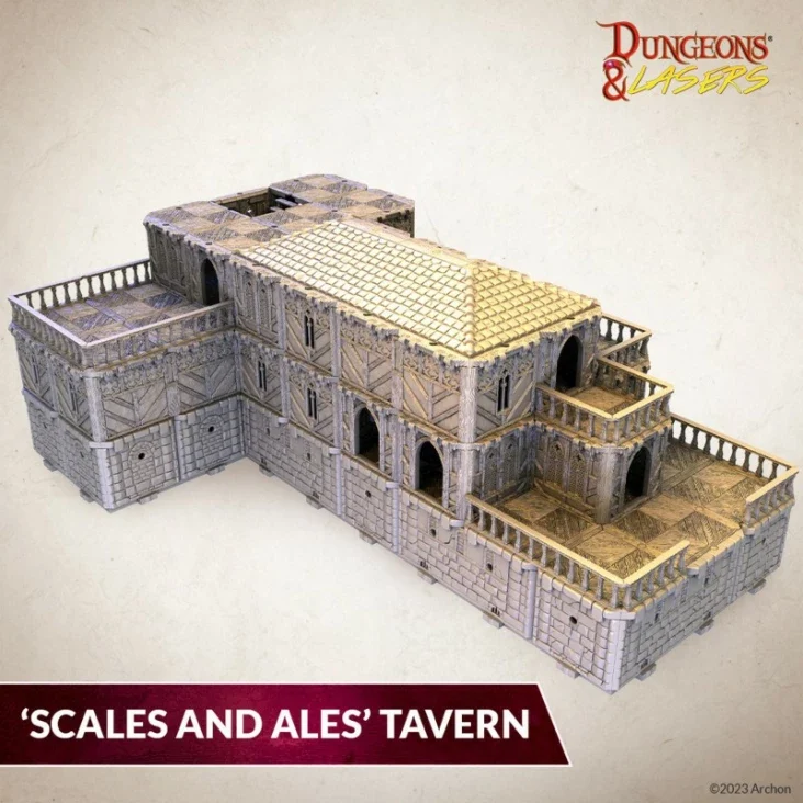 Dungeons & Lasers - Terrain (Unbemalt)