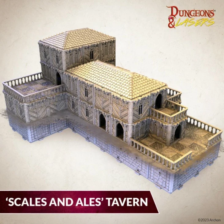 Dungeons & Lasers - Terrain (Unbemalt)