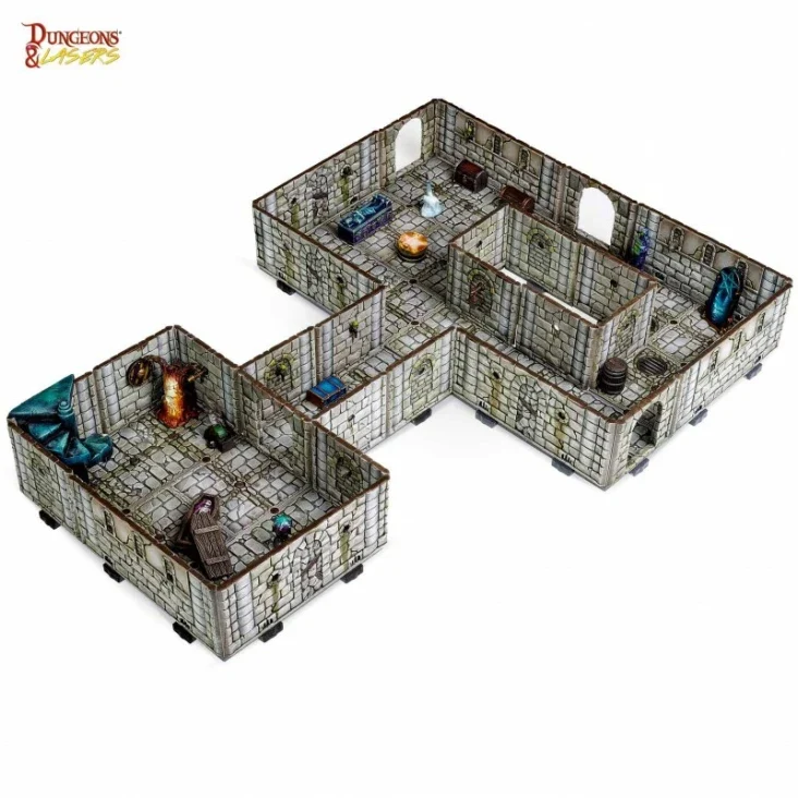 Dungeons & Lasers - Terrain (Unbemalt)