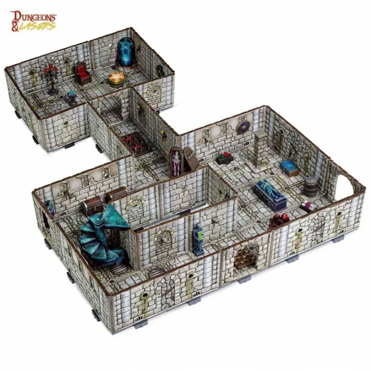 Dungeons & Lasers - Terrain (Unbemalt)