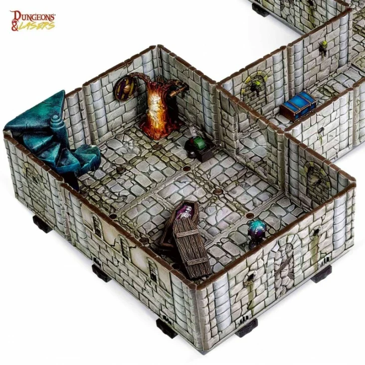 Dungeons & Lasers - Terrain (Unbemalt)