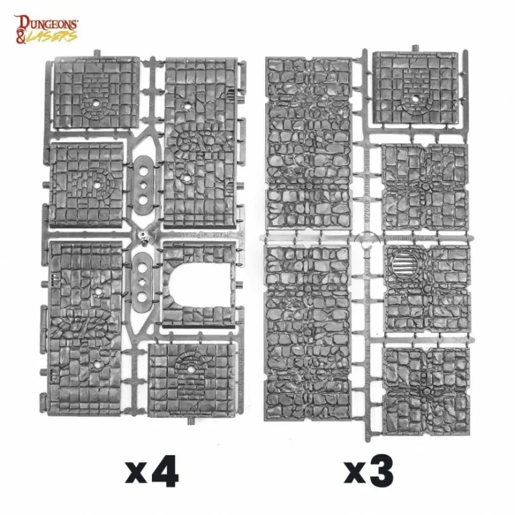 Dungeons & Lasers - Terrain (Unbemalt)