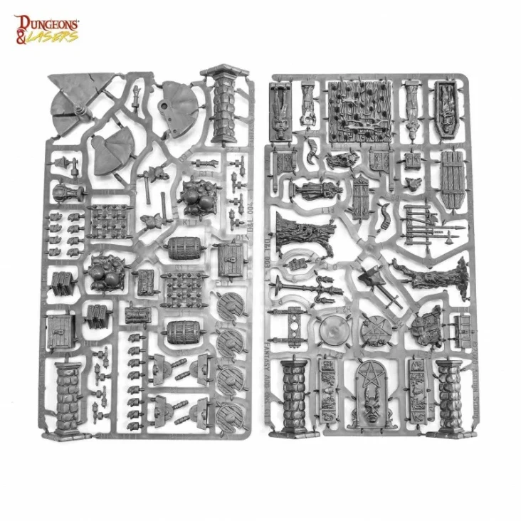 Dungeons & Lasers - Terrain (Unbemalt)