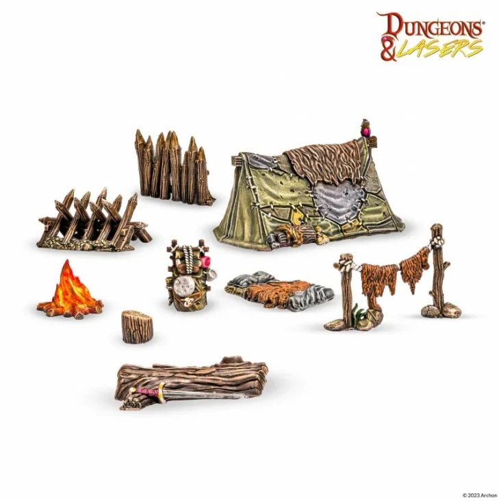 Dungeons & Lasers - Terrain (Unbemalt)