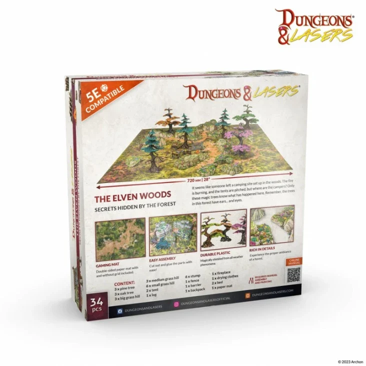 Dungeons & Lasers - Terrain (Unbemalt)