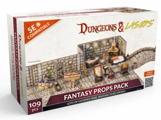 Dungeons & Lasers - Fantasy Props Pack (Unbemalt)