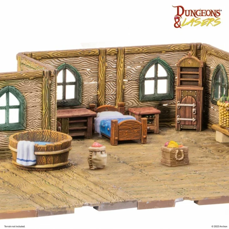 Dungeons & Lasers - City Props (Unbemalt)