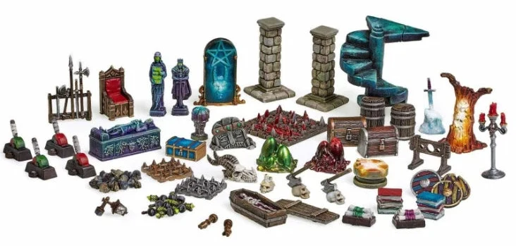 Dungeons & Lasers - Dungeon Props (Unbemalt)