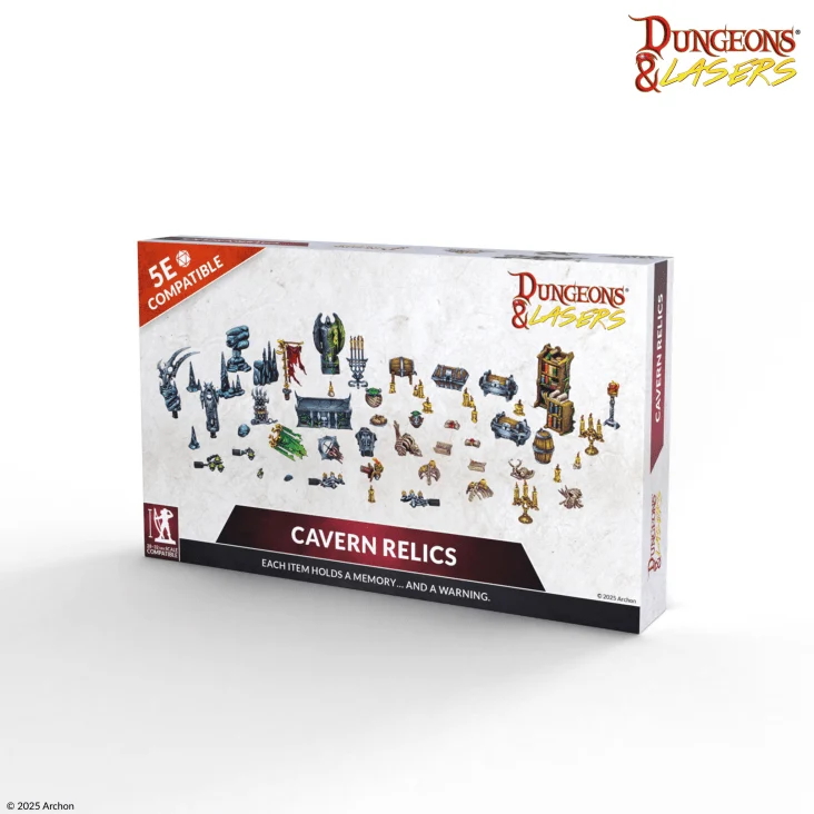 Dungeons & Lasers - Dungeon Props (Unbemalt)