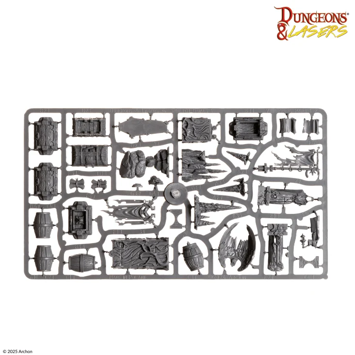 Dungeons & Lasers - Dungeon Props (Unbemalt)