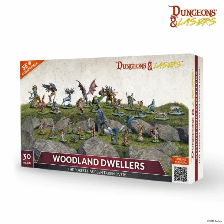 Dungeons & Lasers - Monster Miniaturen Sets (Unbemalt)