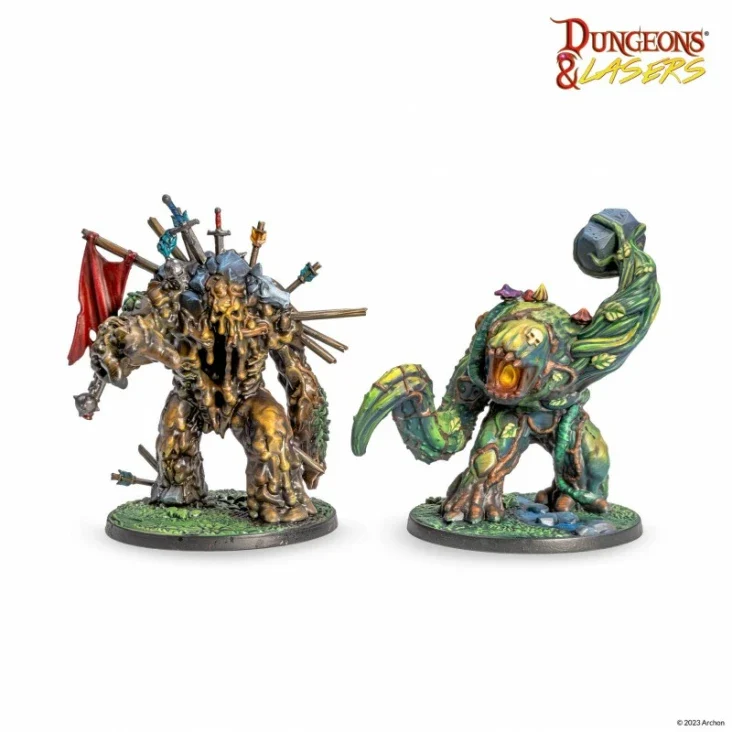 Dungeons & Lasers - Monster Miniaturen Sets (Unbemalt)