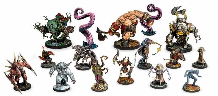 Dungeons & Lasers - Monster Miniaturen Sets (Unbemalt)