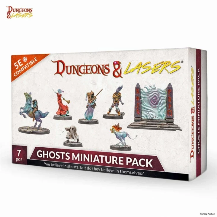 Dungeons & Lasers - Monster Miniaturen Sets (Unbemalt)