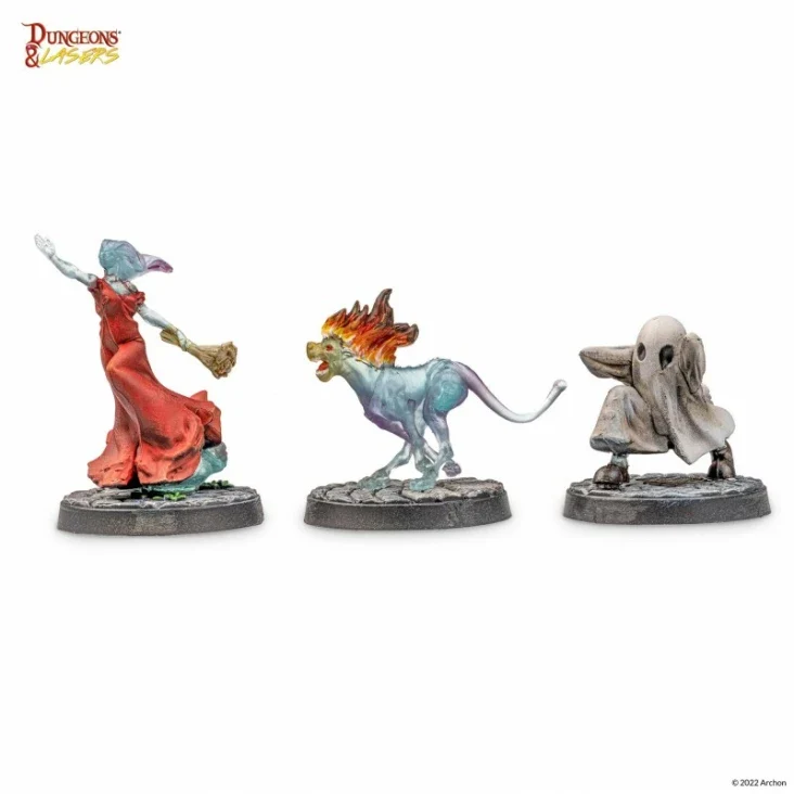 Dungeons & Lasers - Monster Miniaturen Sets (Unbemalt)
