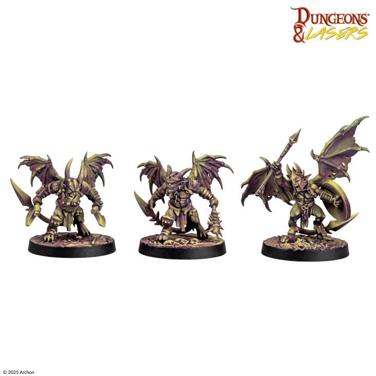 Dungeons & Lasers - Monster Miniaturen Sets (Unbemalt)