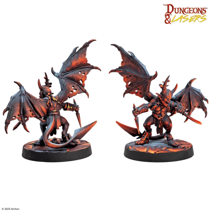 Dungeons & Lasers - Monster Miniaturen Sets (Unbemalt)