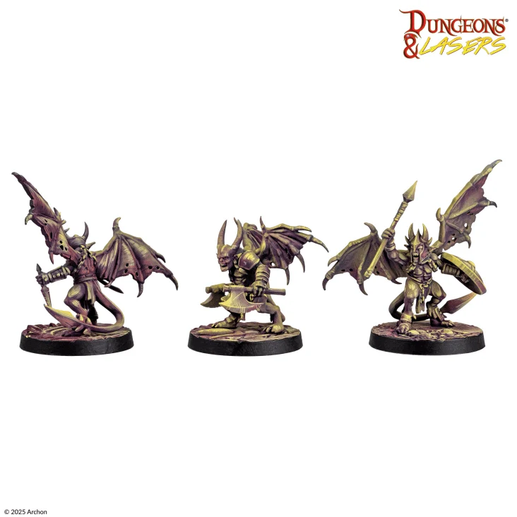 Dungeons & Lasers - Monster Miniaturen Sets (Unbemalt)