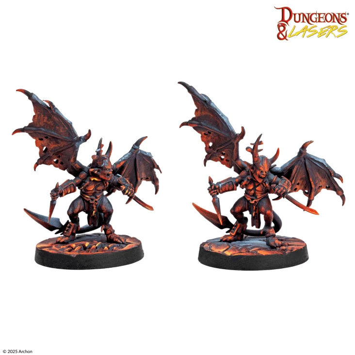 Dungeons & Lasers - Monster Miniaturen Sets (Unbemalt)