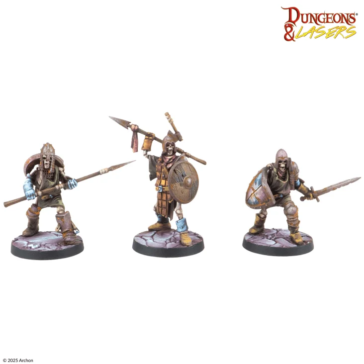 Dungeons & Lasers - Monster Miniaturen Sets (Unbemalt)