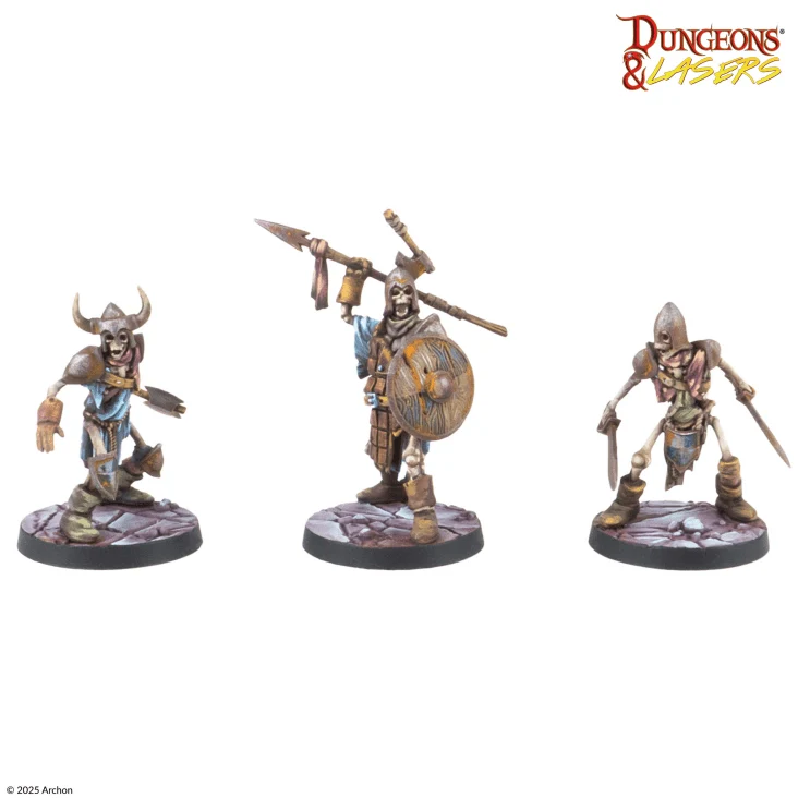 Dungeons & Lasers - Monster Miniaturen Sets (Unbemalt)