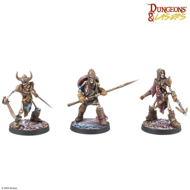 Dungeons & Lasers - Monster Miniaturen Sets (Unbemalt)