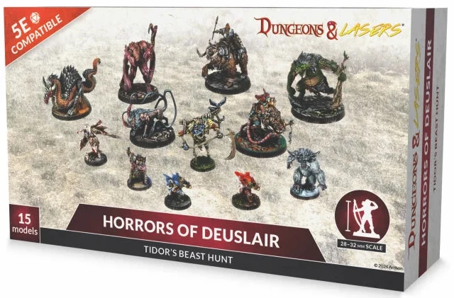 Dungeons & Lasers - Deuslair Miniaturen (Unbemalt)