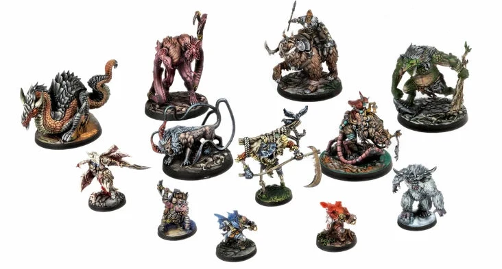 Dungeons & Lasers - Deuslair Miniaturen (Unbemalt)