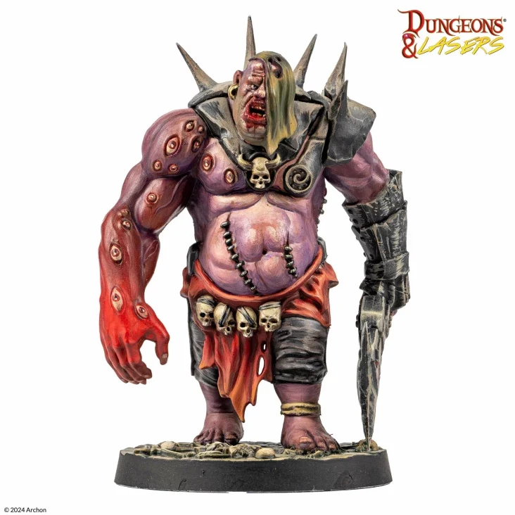 Dungeons & Lasers - Deuslair Miniaturen (Unbemalt)